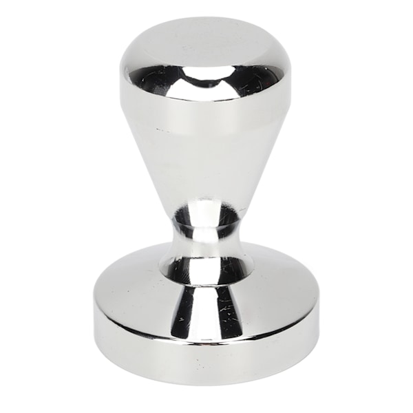 Kaffehåndtamper i rustfrit stål med skridsikker belægning, behagelig håndfølelse, moderne kaffemaskine, manuel tamper 51mm/2.01in