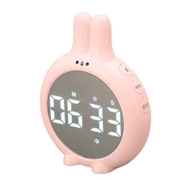 Söt digital timer multifunktionell magnetisk nedräkningstimer för barn med hög precision för läxor Matlagning Sport