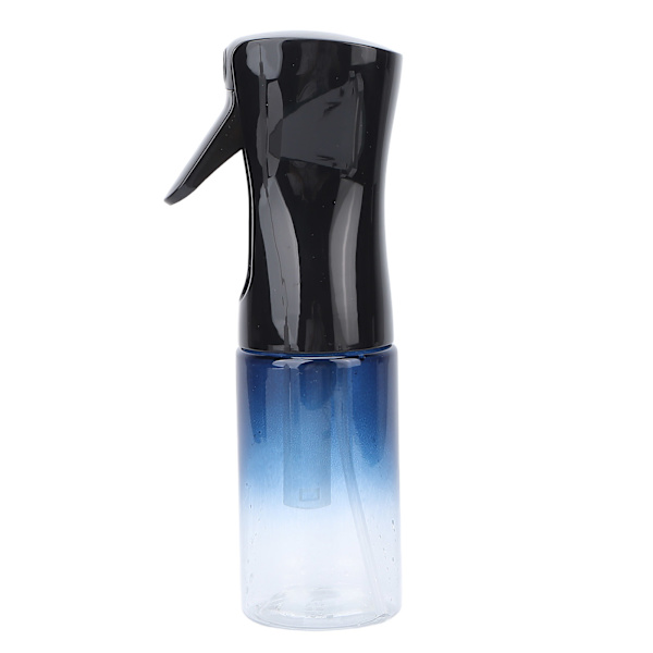Sprayflaska återanvändbar gradient blå kontinuerlig spray för hårstyling rengöring trädgårdsskötsel hudvård 200 ml