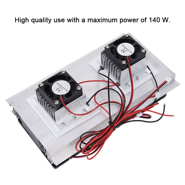 Termoelektrisk halvleder radiator køler køleventilator køleplade system kit