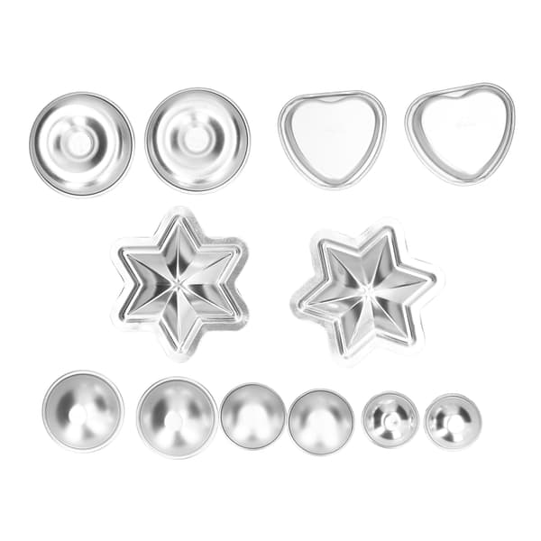 DIY aluminiumslegering badesaltkugleforme letvægts husholdningsismodel kagebageformsæt#23