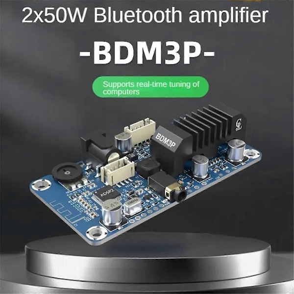 TPA3116 DSP Bluetooth 5.0 stereo effektforstærker