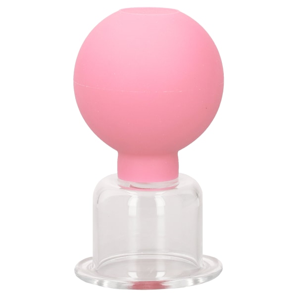 Ansigtsmassage cupping kopper Silikone vakuum cupping Komfortabel til øm hud Skønhedspleje Pink No4