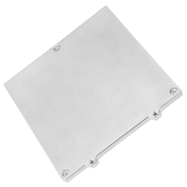 Varm bäddstödplatta i aluminiumlegering Z-axlar stödplatta för Voron V0 V0.1 3D-skrivare