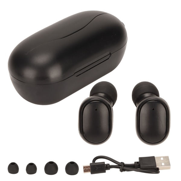 Bluetooth hörlurar Touch Control Stereoljud Trådlös Bluetooth hörlur med case