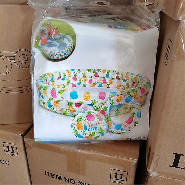 Täytettävä Tähti Lasten 2-renkainen Uima-allas (122cmX25cm)