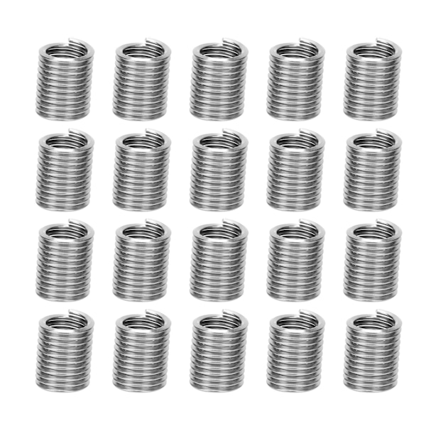 20 kpl kierreliittimet urospuoliset naaraspuoliset supistusmutterin korjaustyökalut ruostumattomasta teräksestä M1/12-13x2D