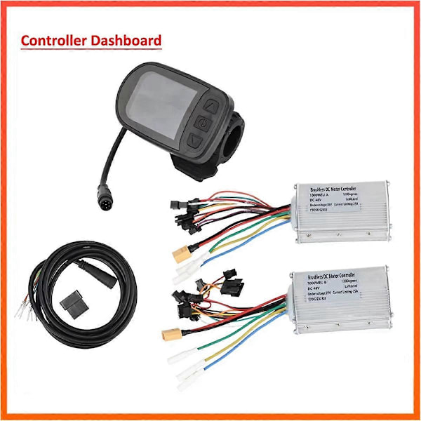 Scooter LCD-display 48V 25A Controller til G-Booster