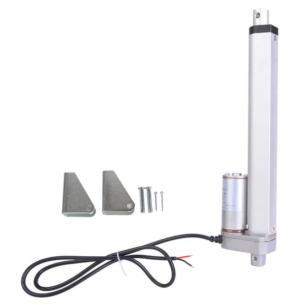 JS TGZ U1 Elektrisk Lineær Aktuator DC Motor 30mm s 300N 12VDC IP45 til Flere Formål (200mm)
