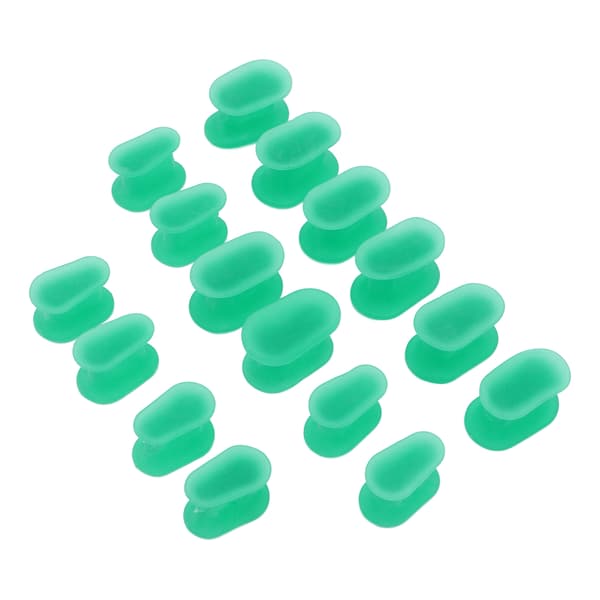 Sumifun 8 par tåskillere silikon tåseparator hallux valgus korrigerer for overlappende tær