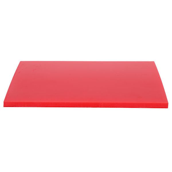 Læder skærebræt DIY håndlavet hakket plade stødabsorberende pude 200 x 150 x 9mm