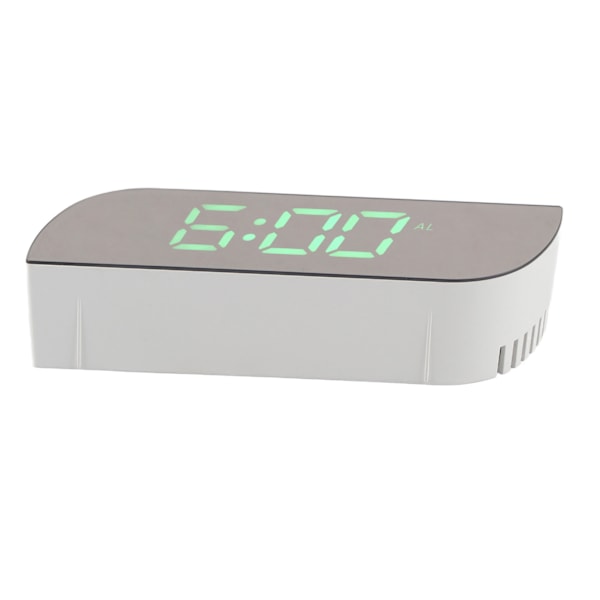 LED Digital Klocka 12/24 Timmars Konvertering Justerbar Ljusstyrka Sängklocka GHY-0801Grön