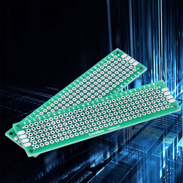 10 stk. 2cm x 8cm Dobbeltsidig Prototyping DIY Lodding Universell PCB Kretskort
