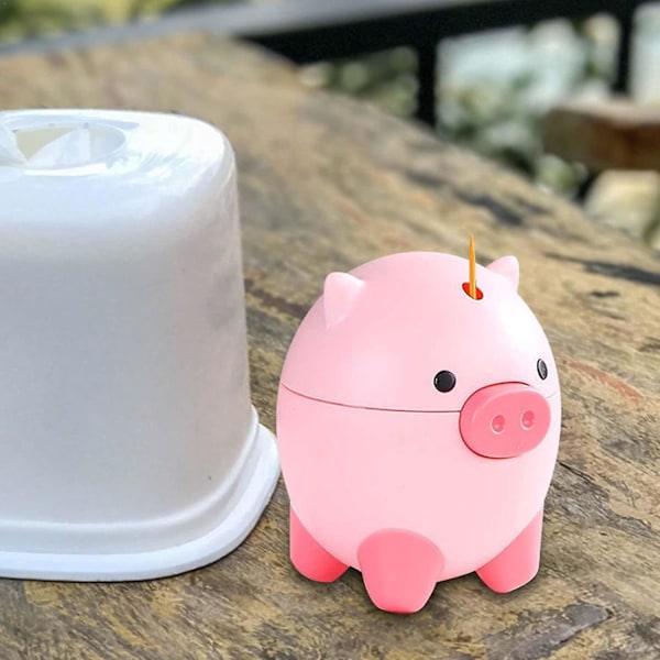 Pigs Tandpetarehållare - Söt och Praktisk Tandpetarebehållare