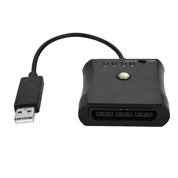 Universal adapterkabelkonverter for PS2-kontroller til Xbox 360-spillkontroller