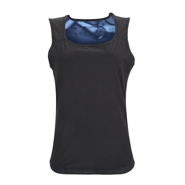 Miesten miesten hikiliivit muotovaatteet Fitness Sauna Treeni Quick Dry Shapewear Liivi L/XL