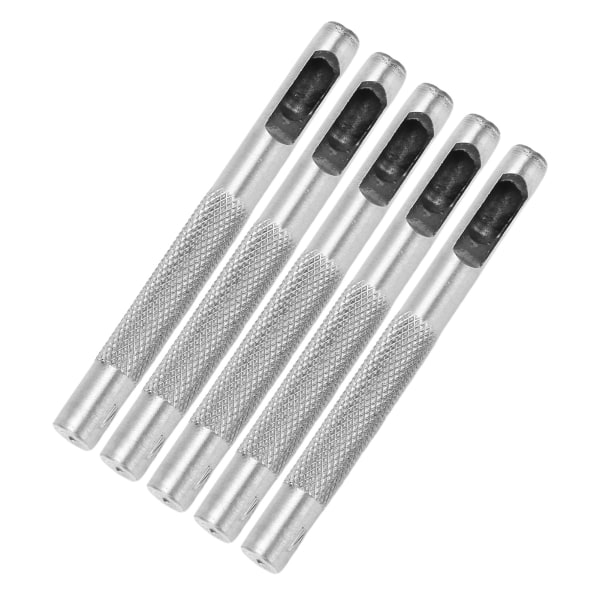 20 ST. Hollow Leather Punch Set Kolstål DIY Heavy Duty Round Hole Punch Set Läder Hålverktyg för watch Tygbälte 6mm/0.24in