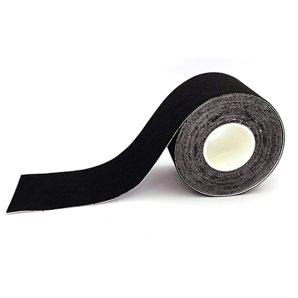 Brystløft Tape Bomuld Åndbar Vandtæt Letvægts Blødhed Brystløftning Patch Sort 2 X 2in