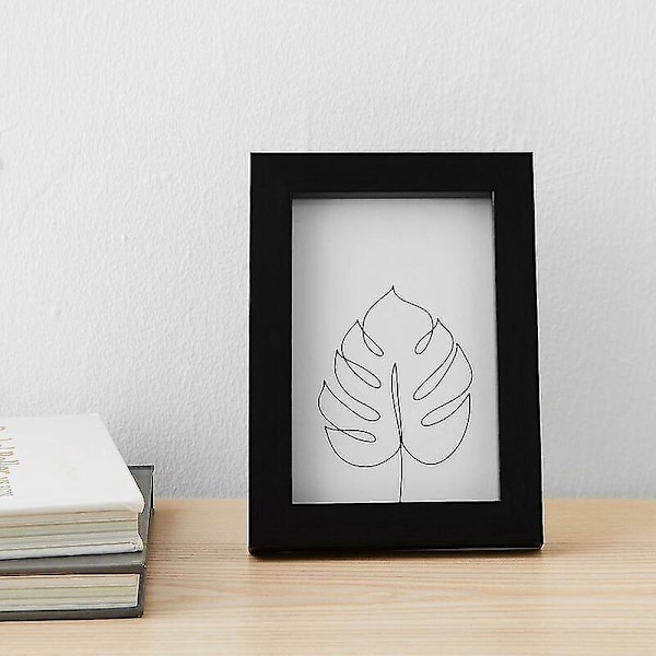 Fotoram 10 x 15 cm Svart Set om 2