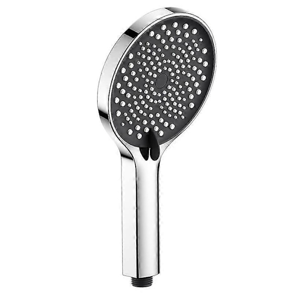 Brusehoved 130mm Diameter 3 Spray Højt Tryk Håndholdt Brusehoved Krom Finish