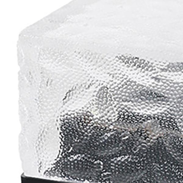 Solglas Mursten Lys ABS LED Vandtæt I Jorden Begravet Is Mursten Landskab Lampe til Udendørs Have Plæne Farverig Lys
