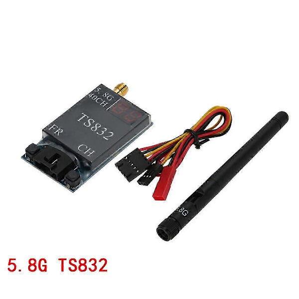 TS832 FPV Trådlös Sändare 5.8G 600Mw med Antenn Trådlös AV-sändare kompatibel med FPV Multikopter RC Quadcopter