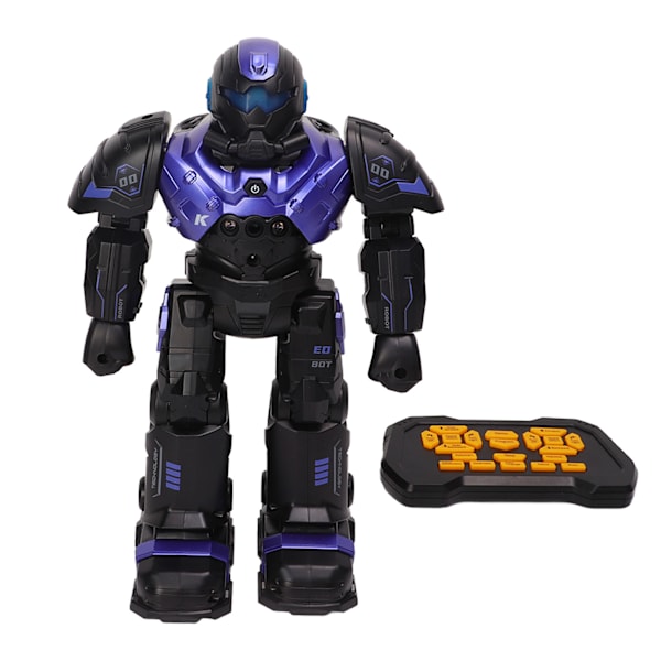 RC-robot, multifunktionell, geststyrd, programmerbar, gå, glida, sjunga, dansa, pedagogisk fjärrstyrd robotleksak