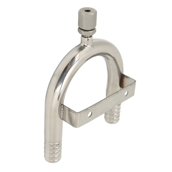 19,6 mm Siphon Ventileret Loop 316 Rustfrit Rustfrit Poleret til Både Yachter RVs