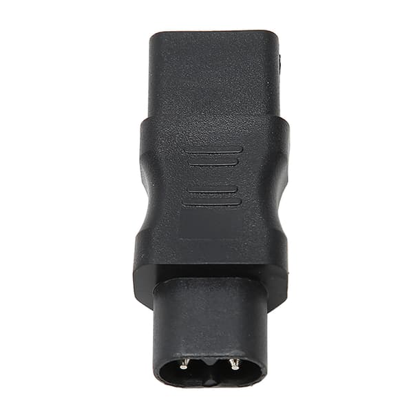 4 STK IEC320 C8 til C13 Strømkabeladapter PVC-hus IEC320 Strømstikadapter til bærbar computer UPS-stik