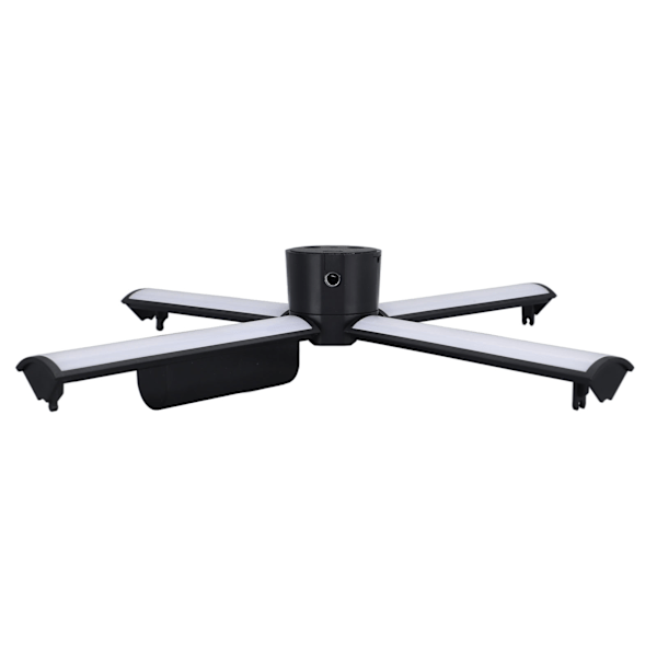 Fällbar LED-lampa USB Micro 2600mAh 5 nivåer ljusstyrka 3 färgtemperaturer Videoljus Fyllningsljus för livestreaming