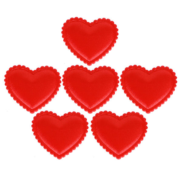 500 stk. 3,5 cm hjertekonfetti i polyester til bryllup og valentinsdag