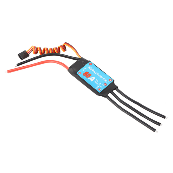 Tovejs børsteløs ESC elektronisk hastighedsregulator til RC bil skib undervands propel (60A ) 60A