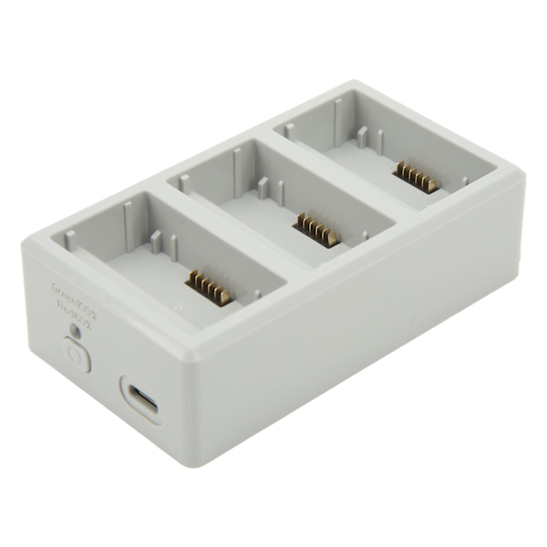 Drone-opladningsstation Intelligent Hurtig Effektiv 3-Port Batteriopladningshub til DJI Mini 3 Pro til Mini 3