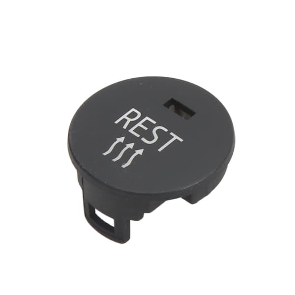 Luftkondisjonering REST-kontrollknappdeksel Klart ikon ABS-erstatning for 5-serie E60 E61