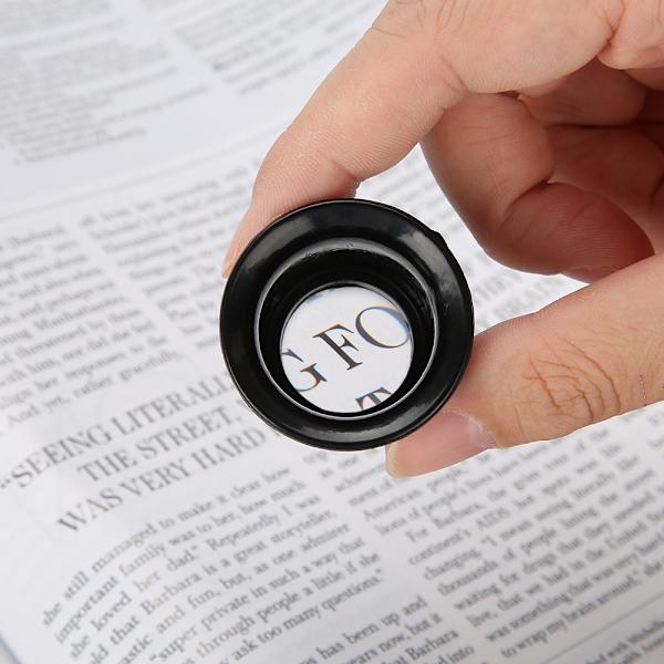Bærbart monokulært forstørrelsesglas Forstørrelsesglas Ur Reparationsværktøj til smykker Luplinse (10X)