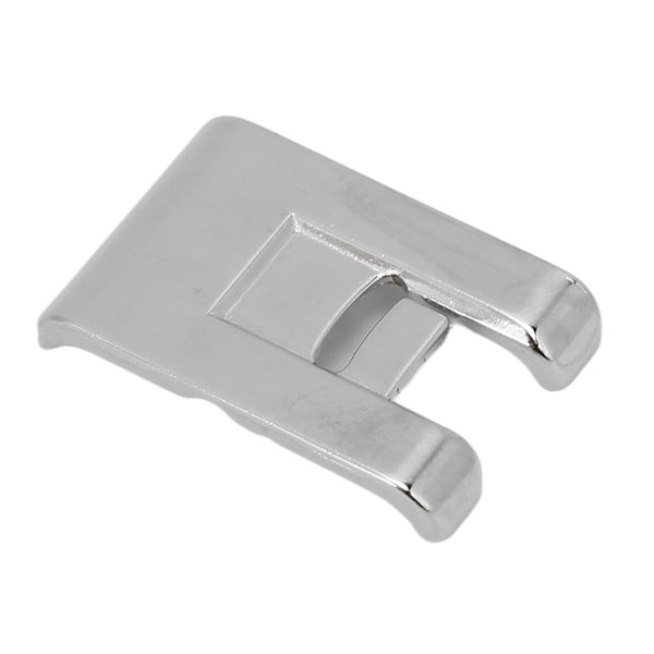 S Presser Foot Slitstarkt Lätt Installation Rostfritt Stål Sidofoder Tyg Presser Foot för Viking