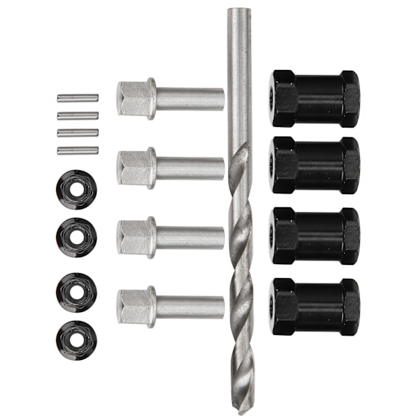 RC forlengelses- og utvidelseskobling med 5,5 mm bor for SCX10/TRX4 1/10 RC-bil 20 mm