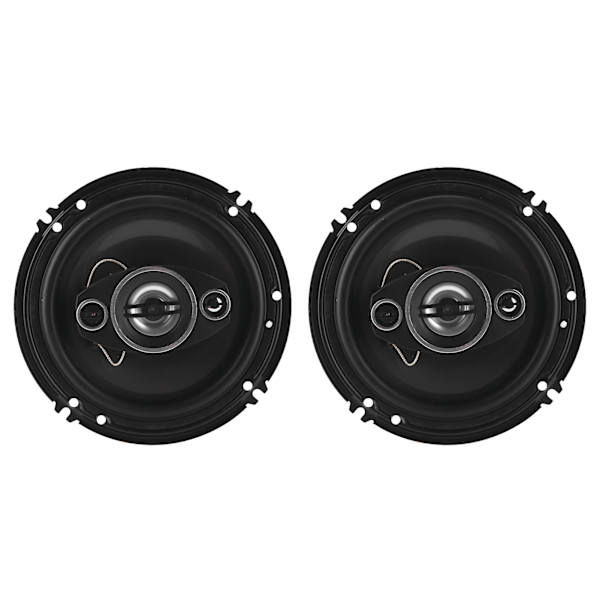 2 stk 16,51 cm/6,5 tommers bilkoaksialhøyttaler 90dB 500W fullfrekvens universal for lydsystem