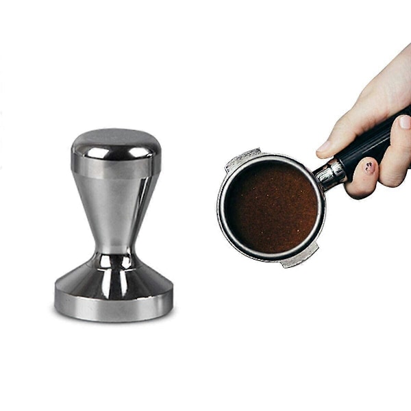 Kaffe Tamper 49mm, Espresso Kaffepresser Rustfrit Stål