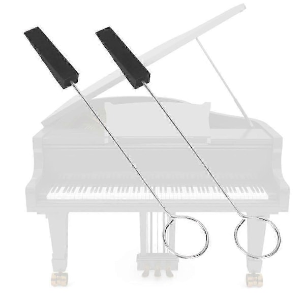 4 stk. Gummi Kileformet Dæmper Sæt Klaverstemning Dæmper Keyboard Vedligeholdelses Instrument Tilbehør
