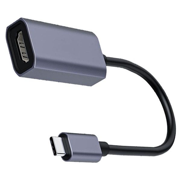 Typ C till HD-adapter i legering Nickelpläterad port Stabil överföring USB C till 4K-adapter för bärbar dator surfplatta telefon