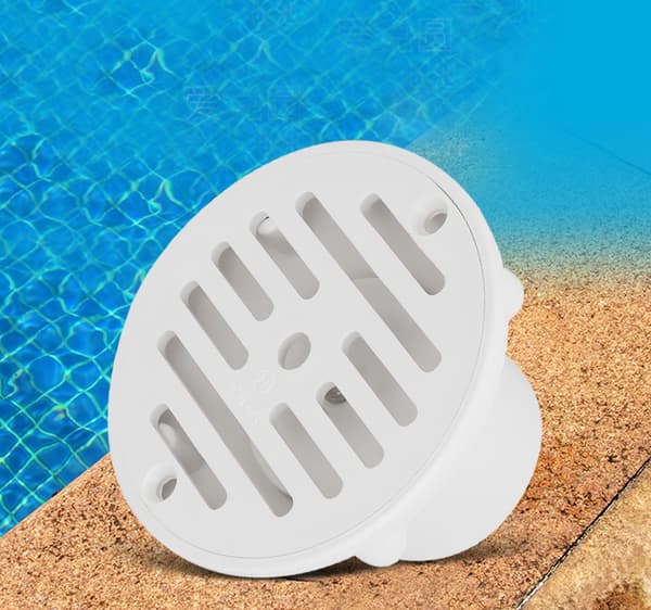 PVC Justerbar Flöde Pool Avlopp Utlopp Inlopp Dränering Tillbehör Montering Ersättning