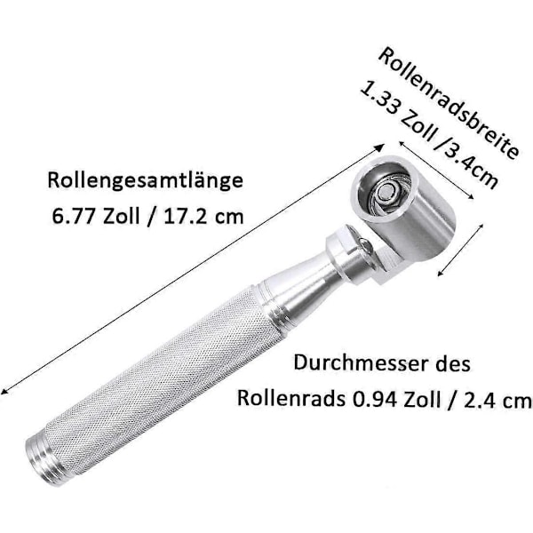 Rulle i rostfritt stål 40 mm tryckrulle med legering