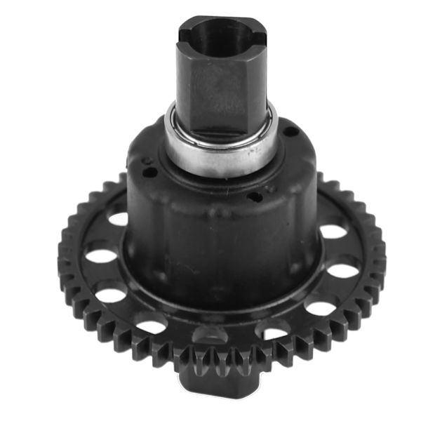 Kaukosäädin Malli Ajoneuvon lisävaruste Keskitasauspyörästö RC-autolle (46T 1.0Mo, Steel Gear)