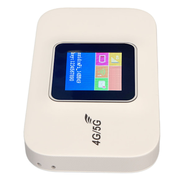 4G WiFi-router 150 Mbps Micro SIM-kortplats 10 enheter Stöd LCD-skärm Mobil WiFi Hotspot för bärbar dator Telefon Dator