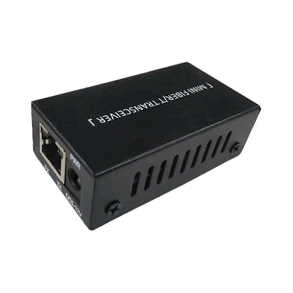 Rj45 Gigabit Fiber Optisk Transceiver 100/1000m Transceiver EU Stik