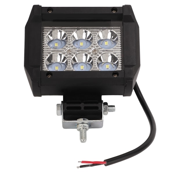 8 stk. Offroad arbejdslys 6LED 18W 1800LM 12VDC vandtæt universel kørelys til biler lastbiler