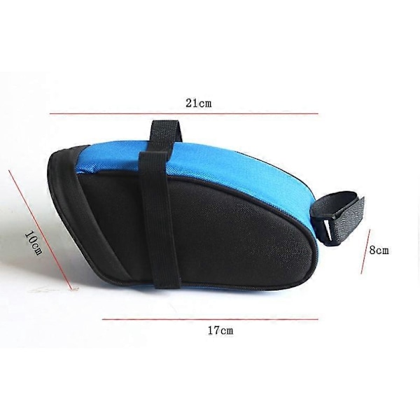 Unisex Voksen Sadel Taske, Sort, One Size