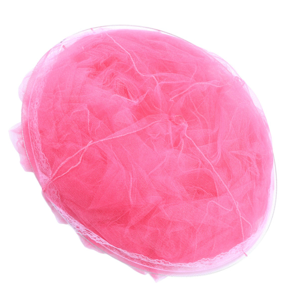 Sommarmyggnät Hem Sovrum Polyesterfiber Andningsbart Nät Hängande Sänghimmel för Baby Vuxen Rosa