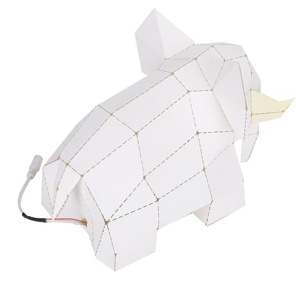Boardattack Papercraft Kit USB-drevet DIY Håndlavet Pædagogisk Legetøj til Børn